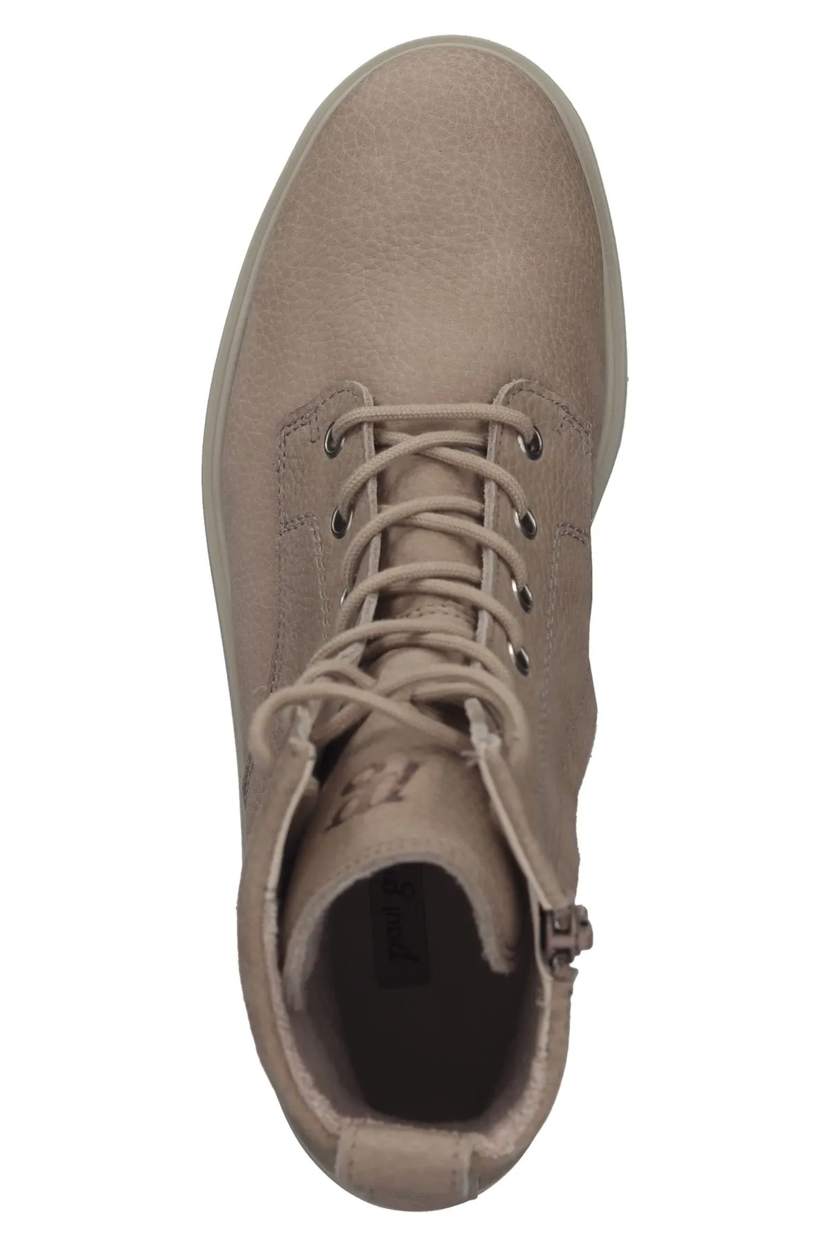 Paul Green  Stiefelette - Beige - Blockabsatz