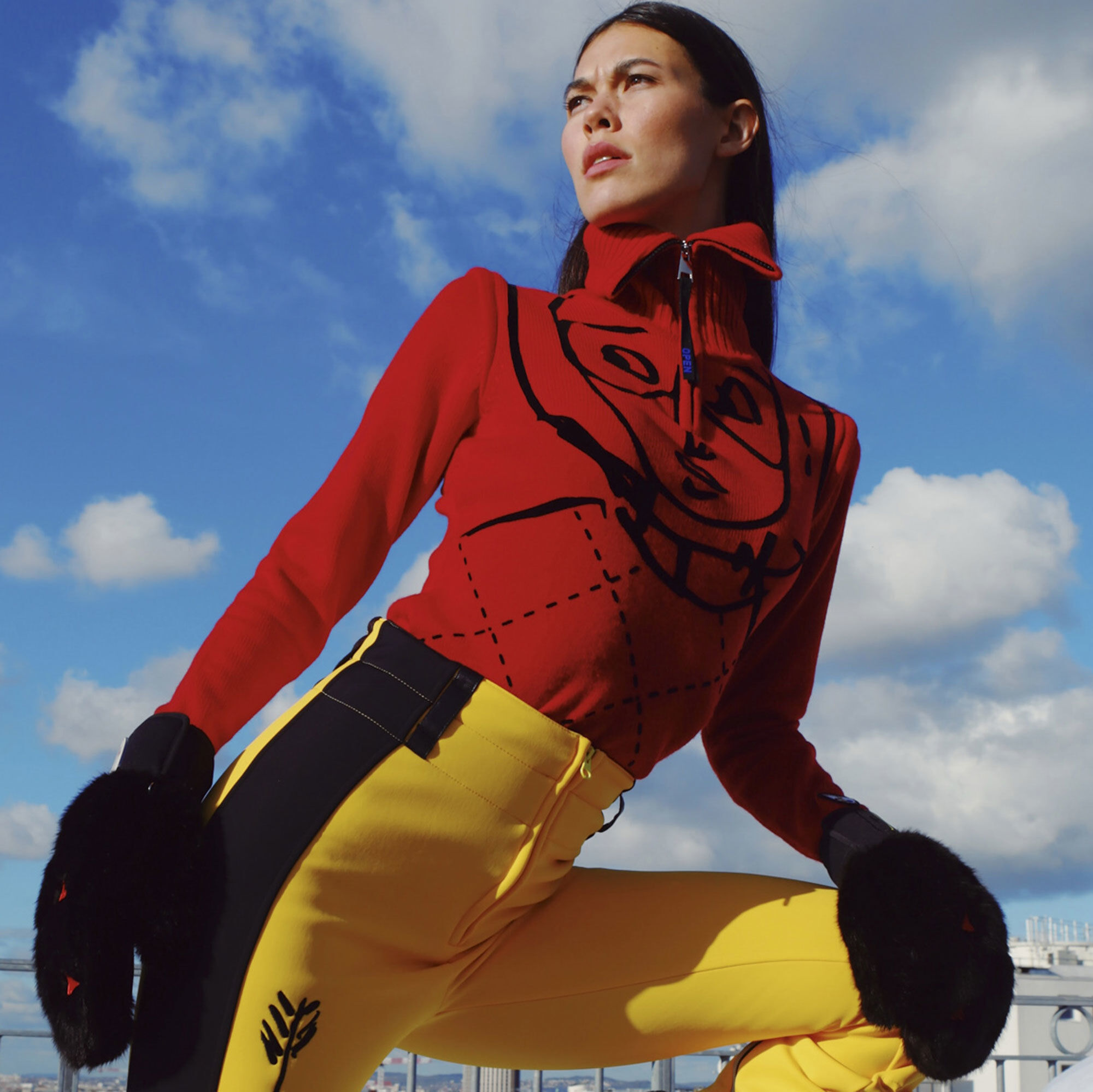 Pull demi-zip Kimo JCC Femme