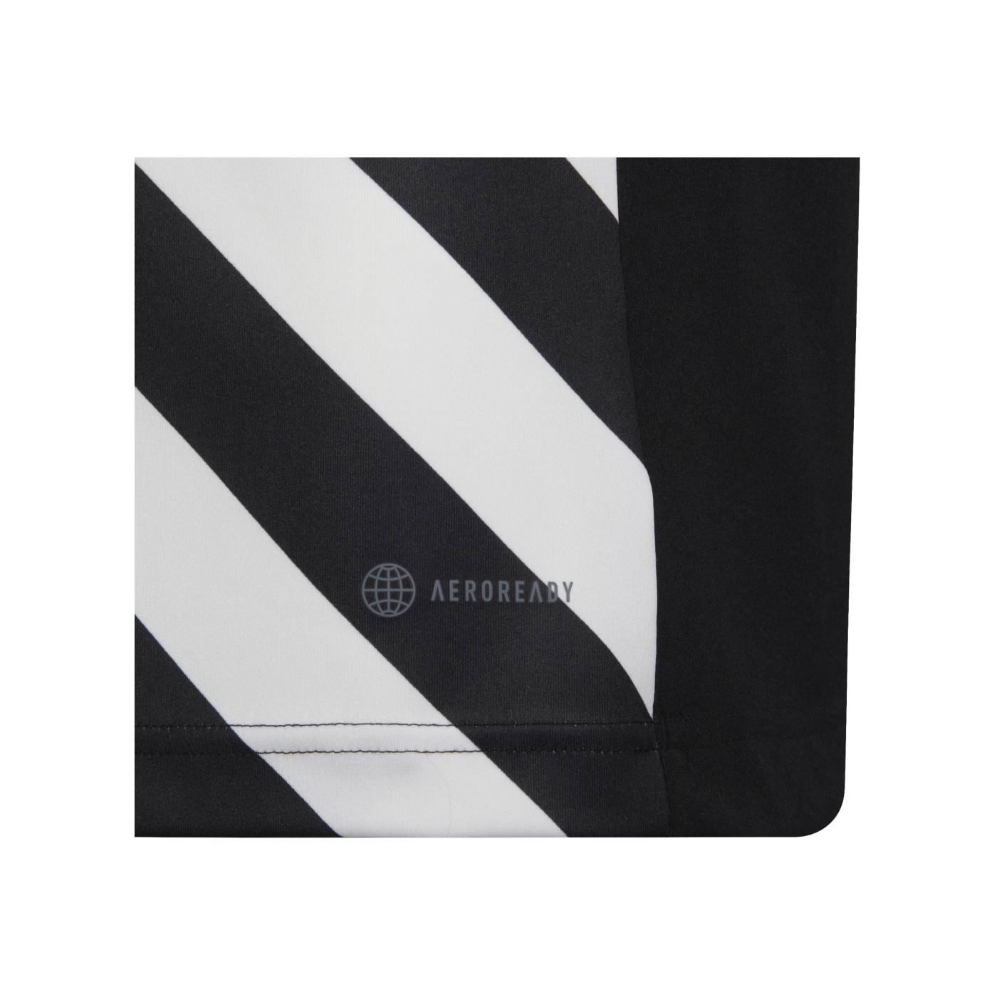 adidas Entrada 22 GFX Trikot Kids Schwarz Weiss