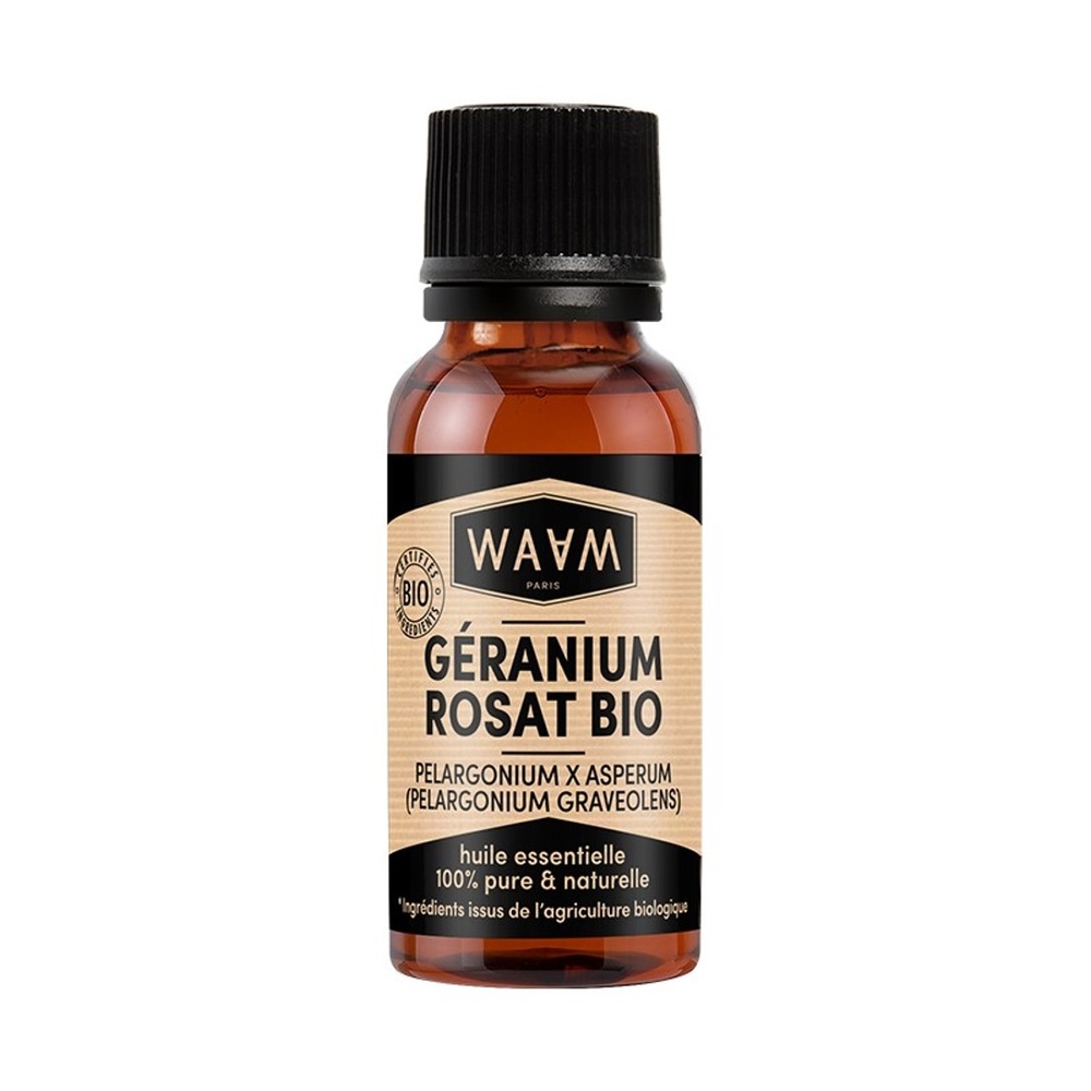 waam Huile Essentielle de Geranium Rosat BIO Huile Essentielle