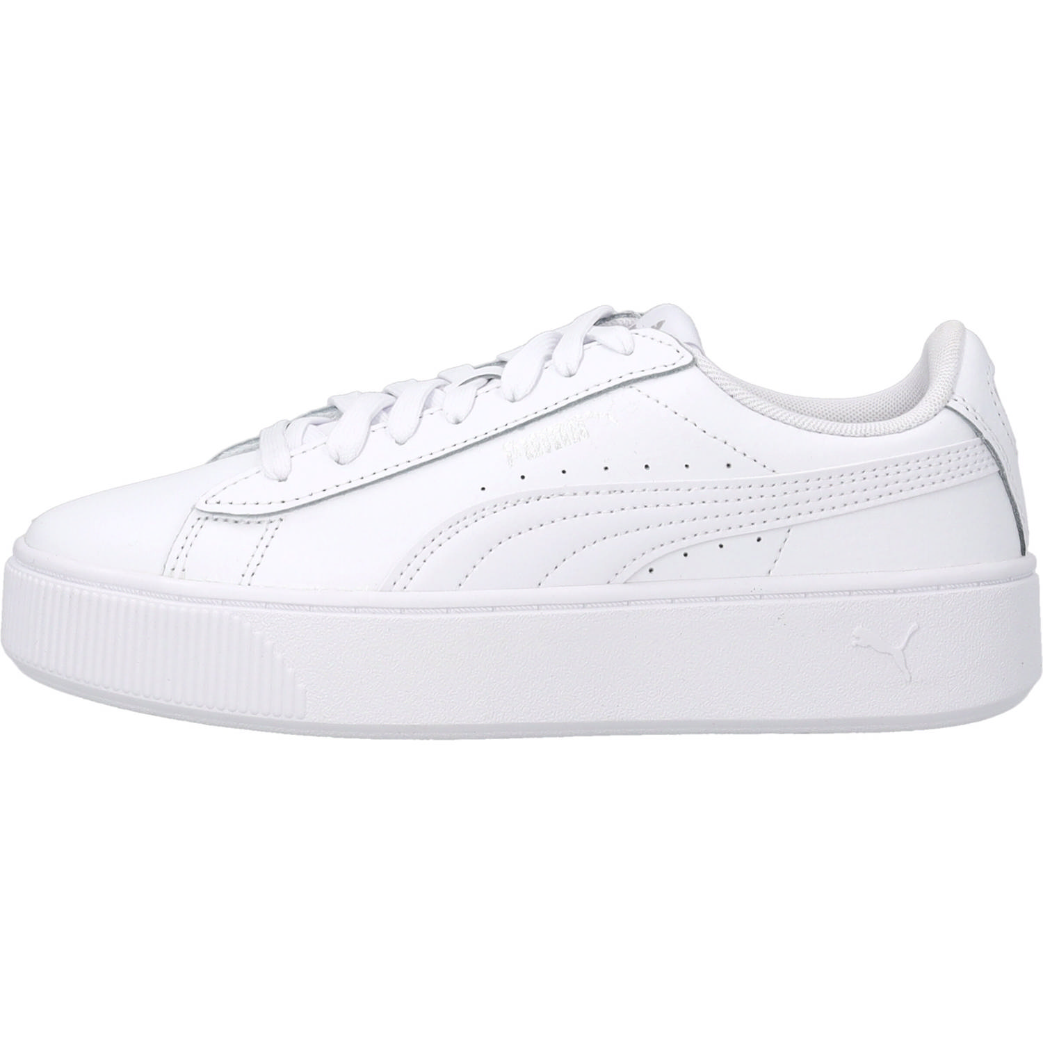 Puma Vikky Stacked L 369143, Sneakers Low, Damen, Weiß (Puma White)