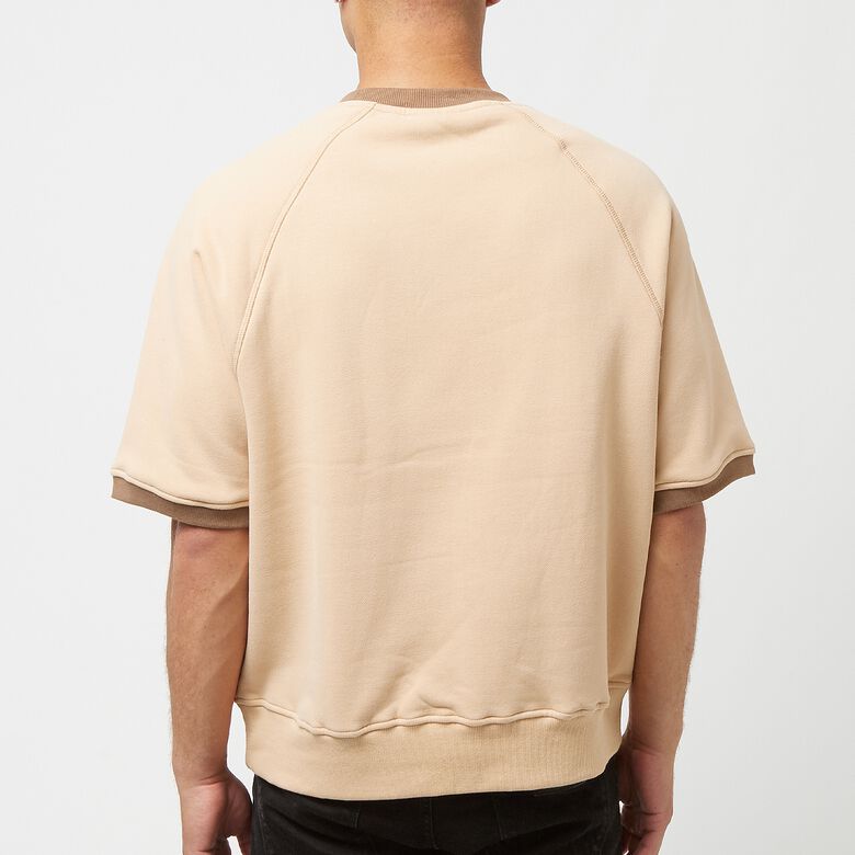 Pleasures Old E Ringer Shortsleeve Crewneck tan
