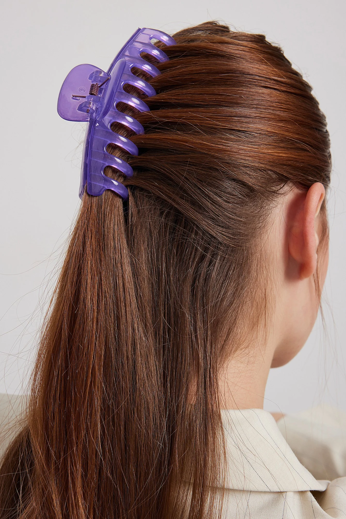 Große runde Haarspange