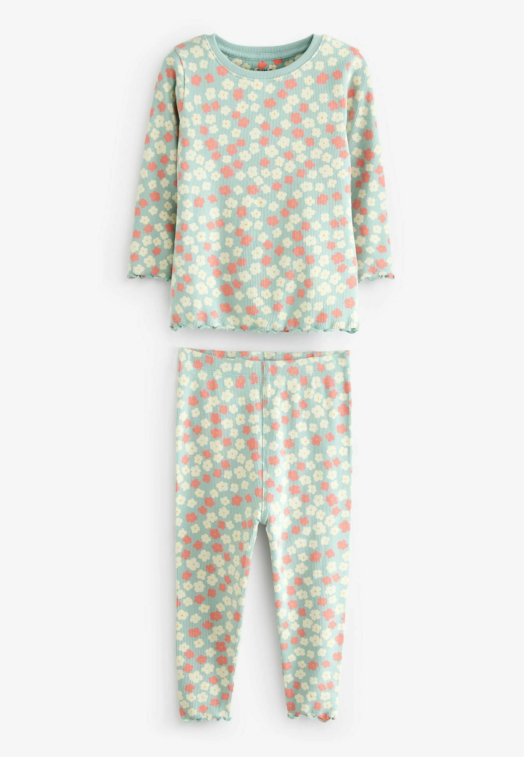 Siguiente PAQUETE DE 3 PIJAMAS FLORALES DE AJUSTE REGULAR