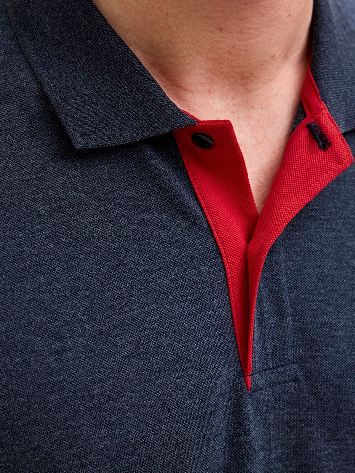 Jack & Jones Poloshirt in Dunkelblau günstig kaufen