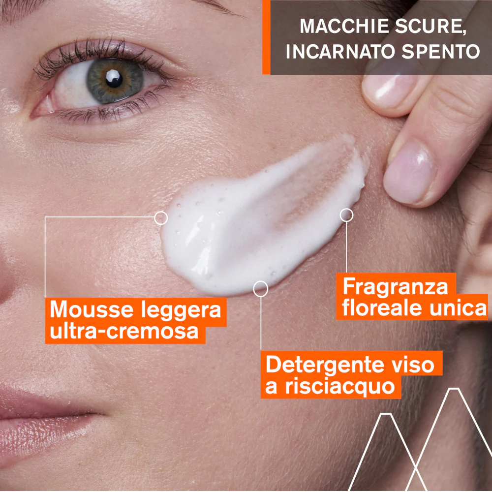 DÉPIDERM Aufhellender, depigmentierender und unreiner Reinigungsschaum – Gesichtsreinigungsschaum, Gesichtsreinigungscreme