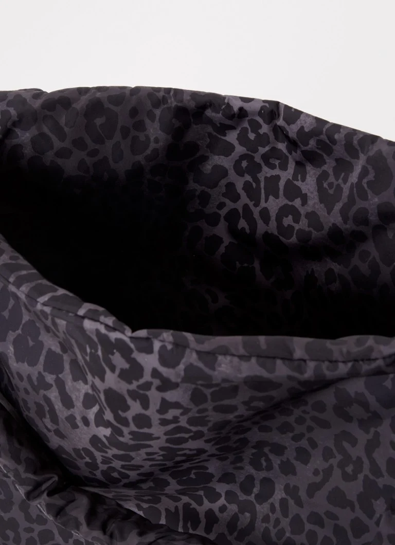 Studio Noos Puffy Mom-Bag diaper bag with leopard print