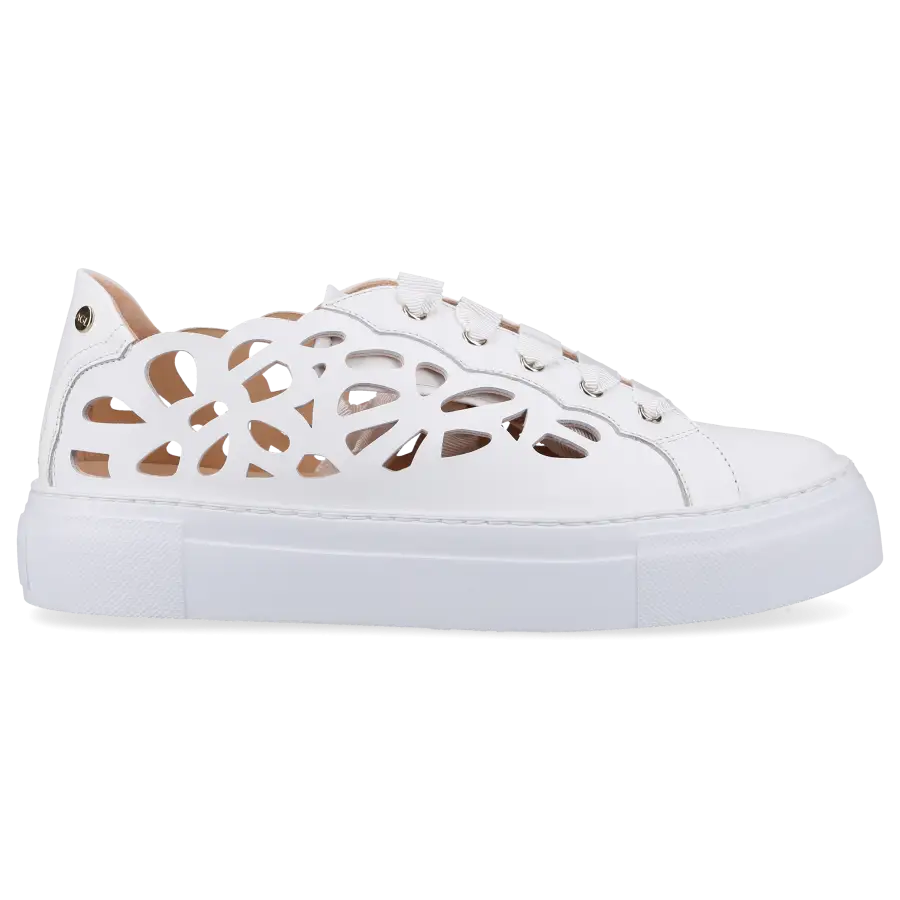 AGL Attilio Giusti Leombruni - Sneaker low D925249 Kalbsleder - weiß