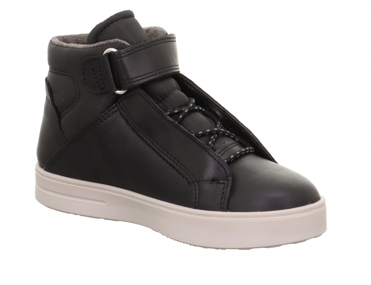 STELLA - Schwarz Sneaker high mit Klettverschluss
