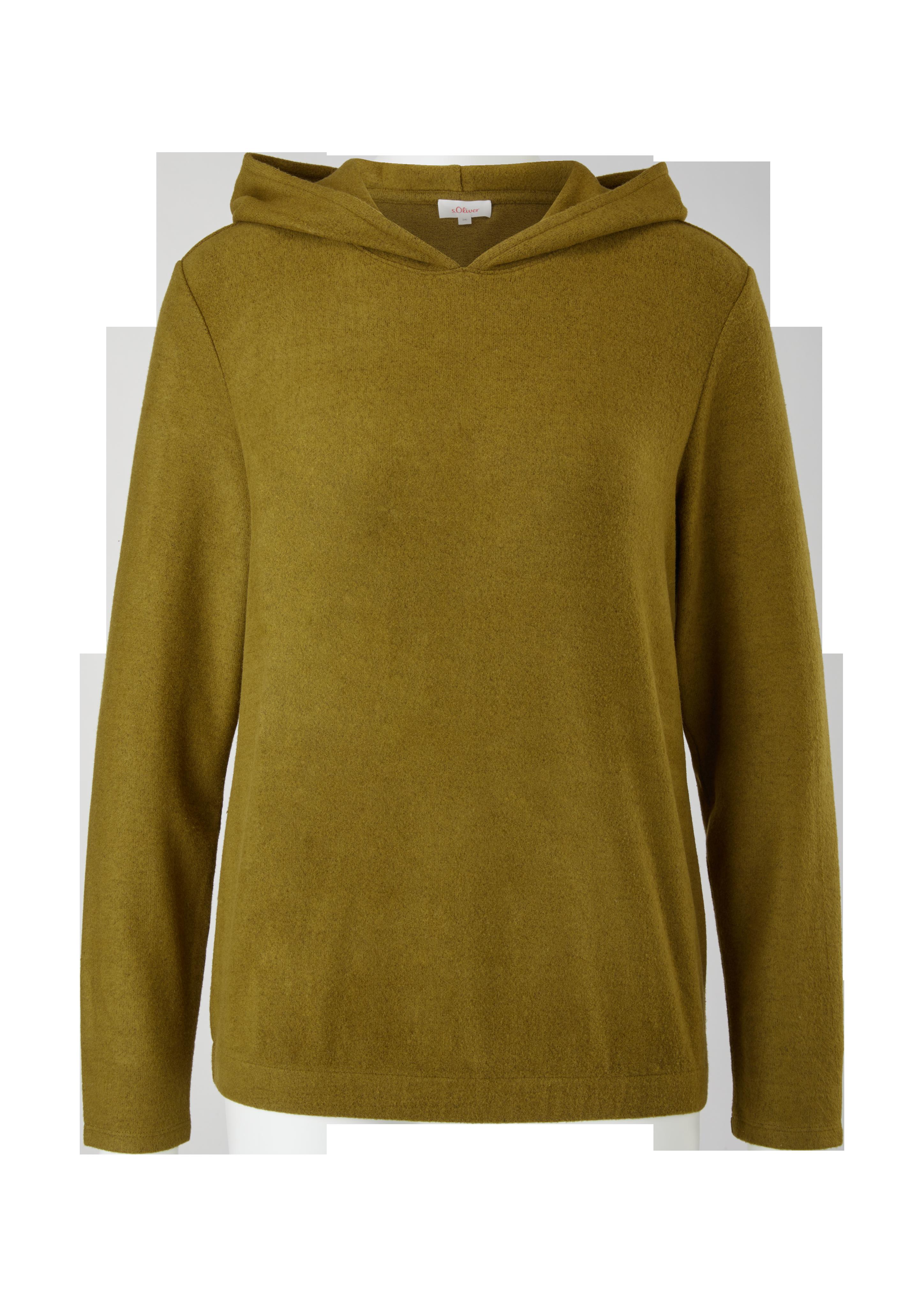 Strick-Hoodie mit elastischem Bund  2121505-77W9