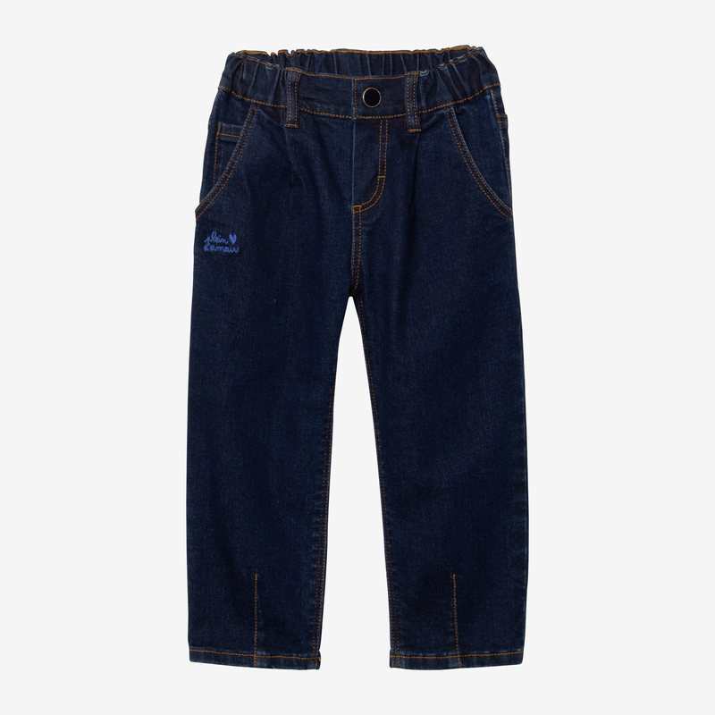 Pantalon denim bébé fille brodé Catimini