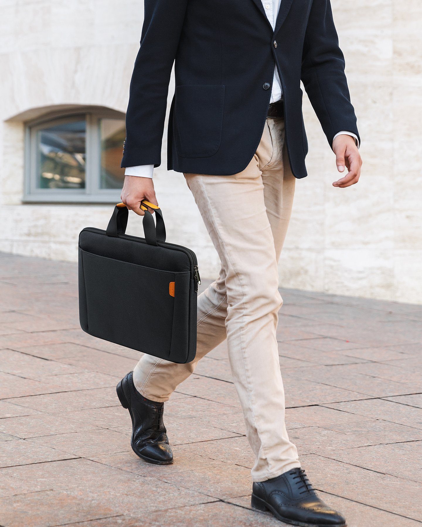 Inateck Laptoptasche Kompatibel mit 15.3 Zoll MacBook Air M2, den meisten 14 Zoll Laptop