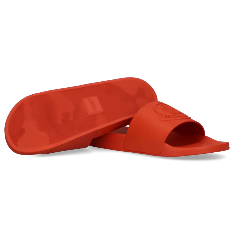 Moncler - Badeschuhe BASILE Kautschuk - orange