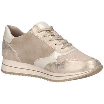 Jana Sneaker Schnürer in gold