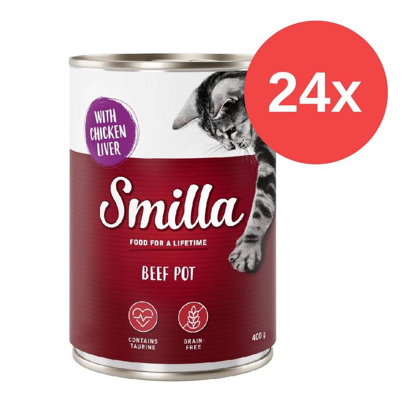 Sparpaket Smilla Rindtöpfchen 24 x 400 g zu TOP-Preisen | bitiba