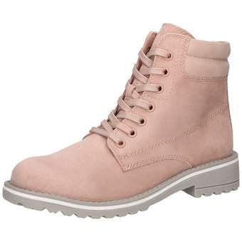 Marco Tozzi Schnür Boots in rosa