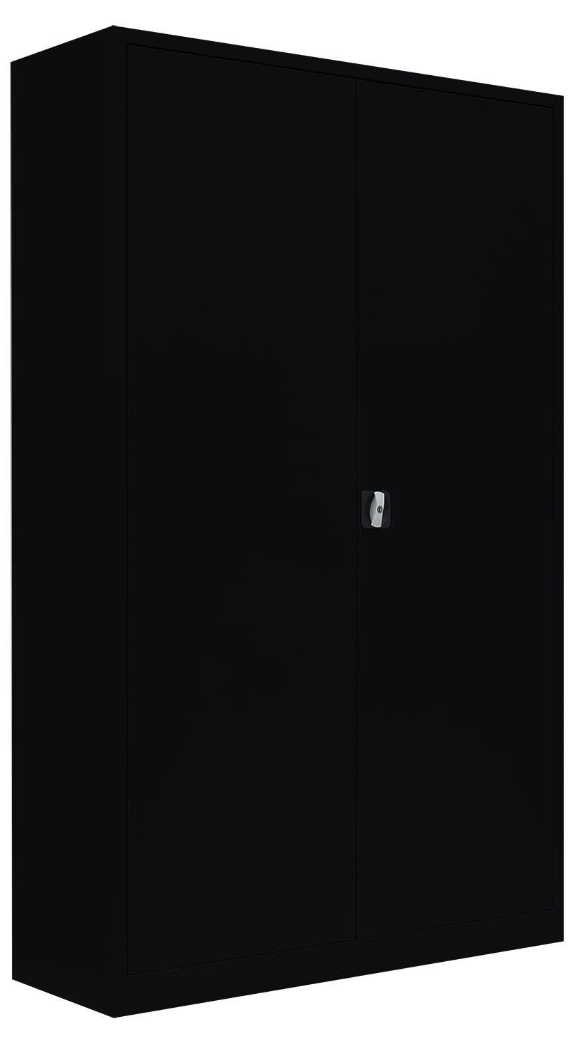 Steelboxx Mehrzweckschrank Metallschrank abschließbar Aktenschrank Büroschrank 195x120x42cm (1-St) Komplett montiert, keine Montage notwendig