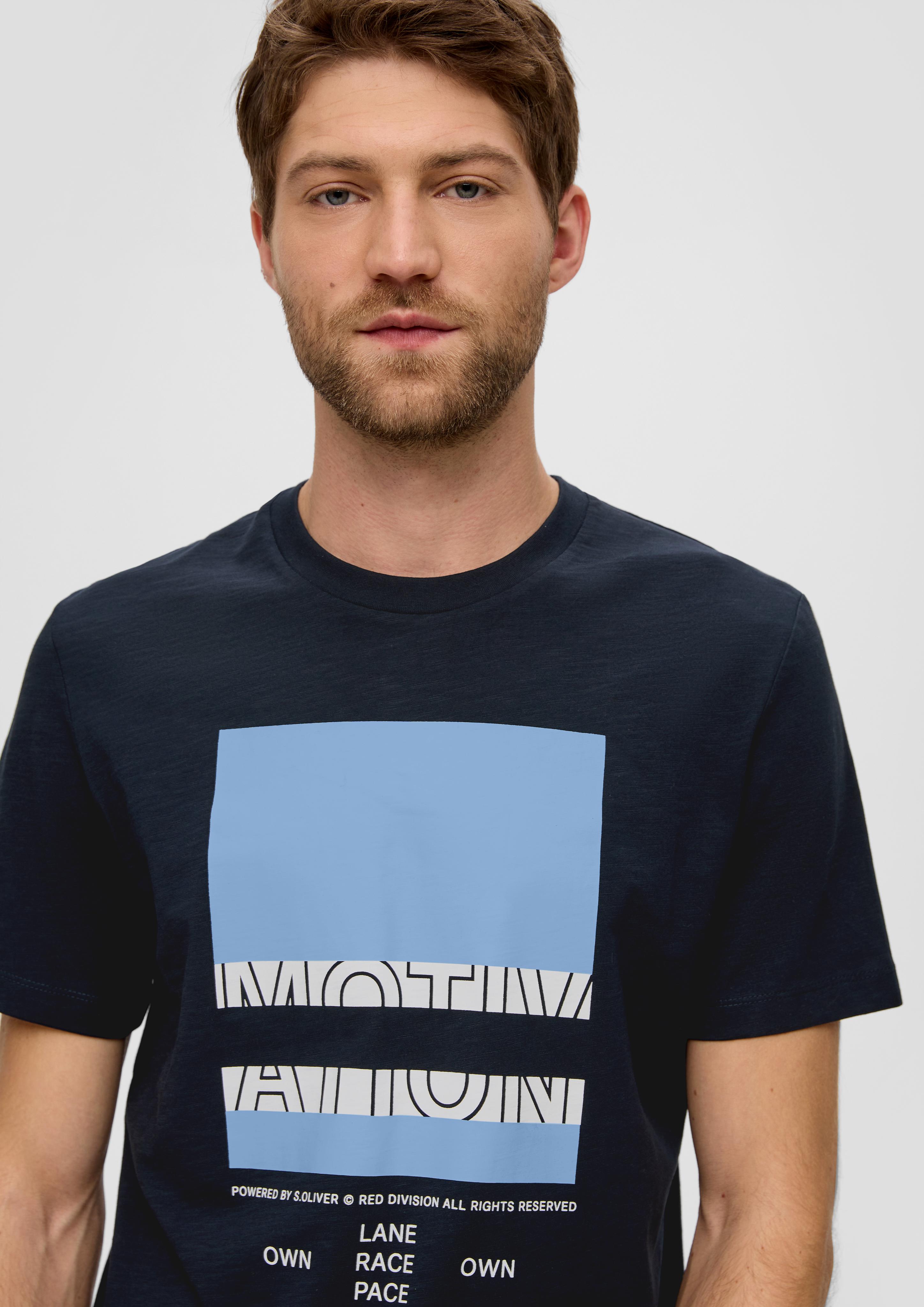 T-Shirt mit Frontprint  2141466-59D1