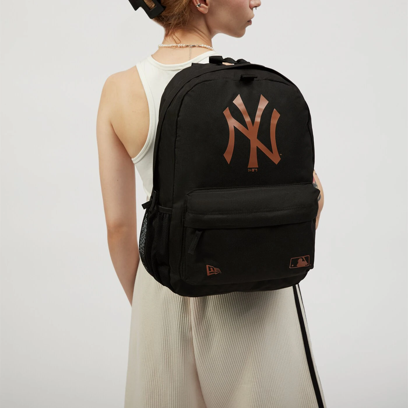 NEW ERA RUCKSACK MLB STADIUM PACK NYY NEW YORK YANKEES Schwarz