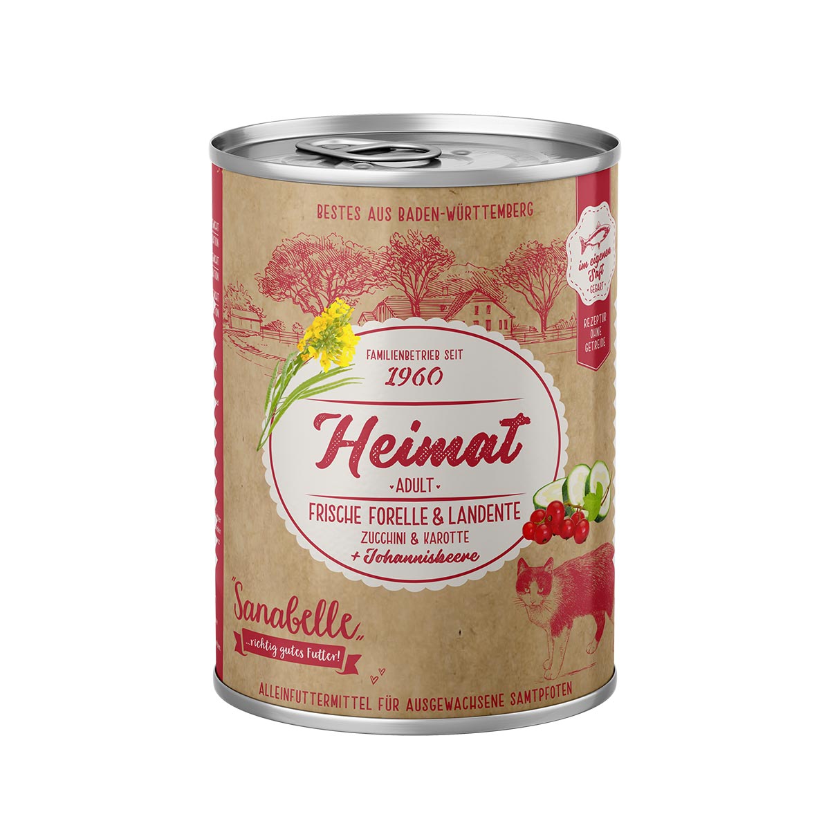 Sanabelle Heimat frische Forelle & Landente kaufen bei ZooRoyal