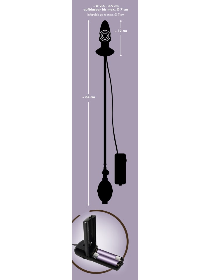 You2Toys Analplug Fanny Hill's B-Plug in schwarz günstig kaufen 12