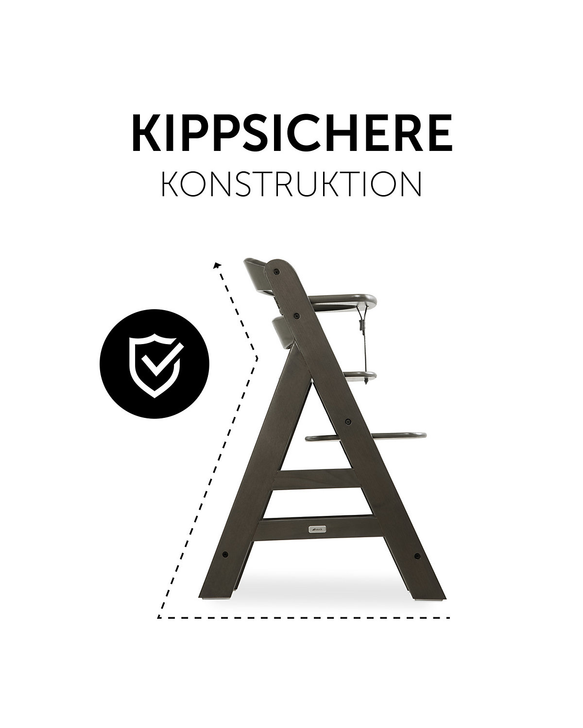 Hochstuhl Alpha+ Select, Charcoal