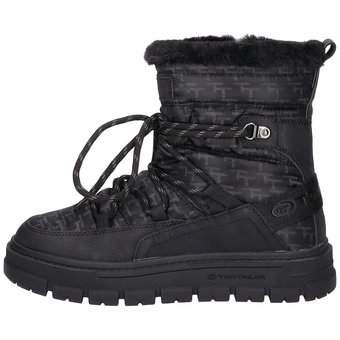 Tom Tailor Winter Boots in schwarz