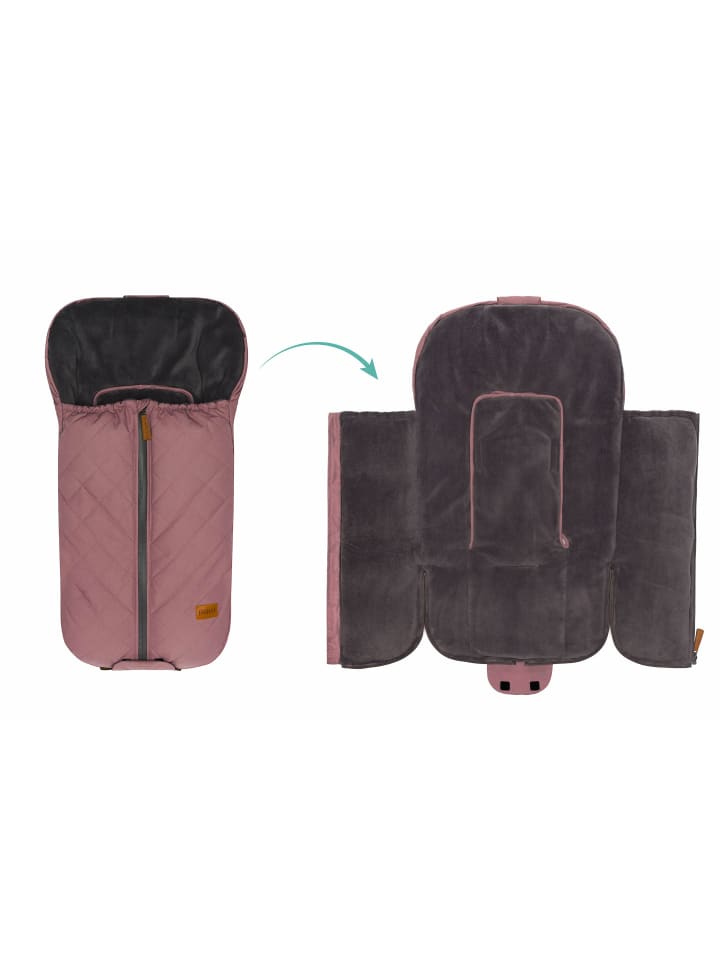 fillikid Winterfußsack Nevado Gr. 0 Exklusiv in Altrosa günstig kaufen onesize