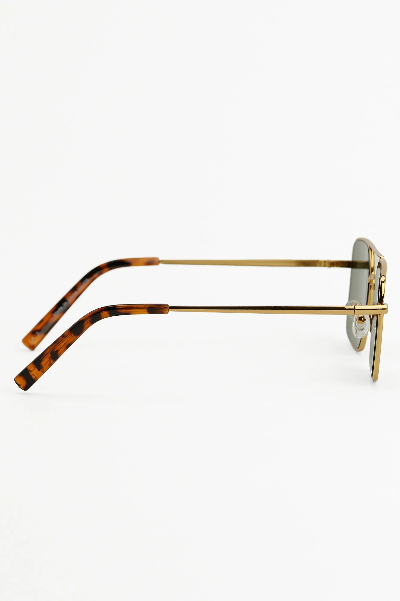 Recycelte Wide Wire Frame Sonnenbrille