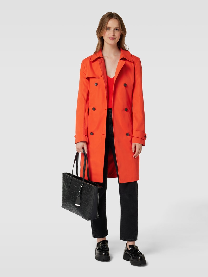 Shopper mit Label-Details in schwarz