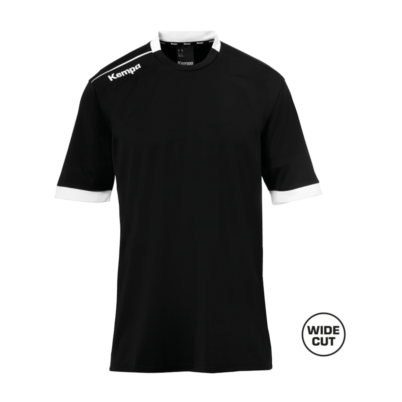 Kempa Player Shooting Shirt Schwarz Weiss F01