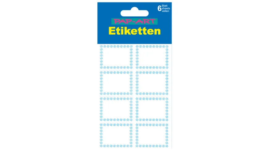 PAP-ART Tiefkühl-Etiketten weiss/blau