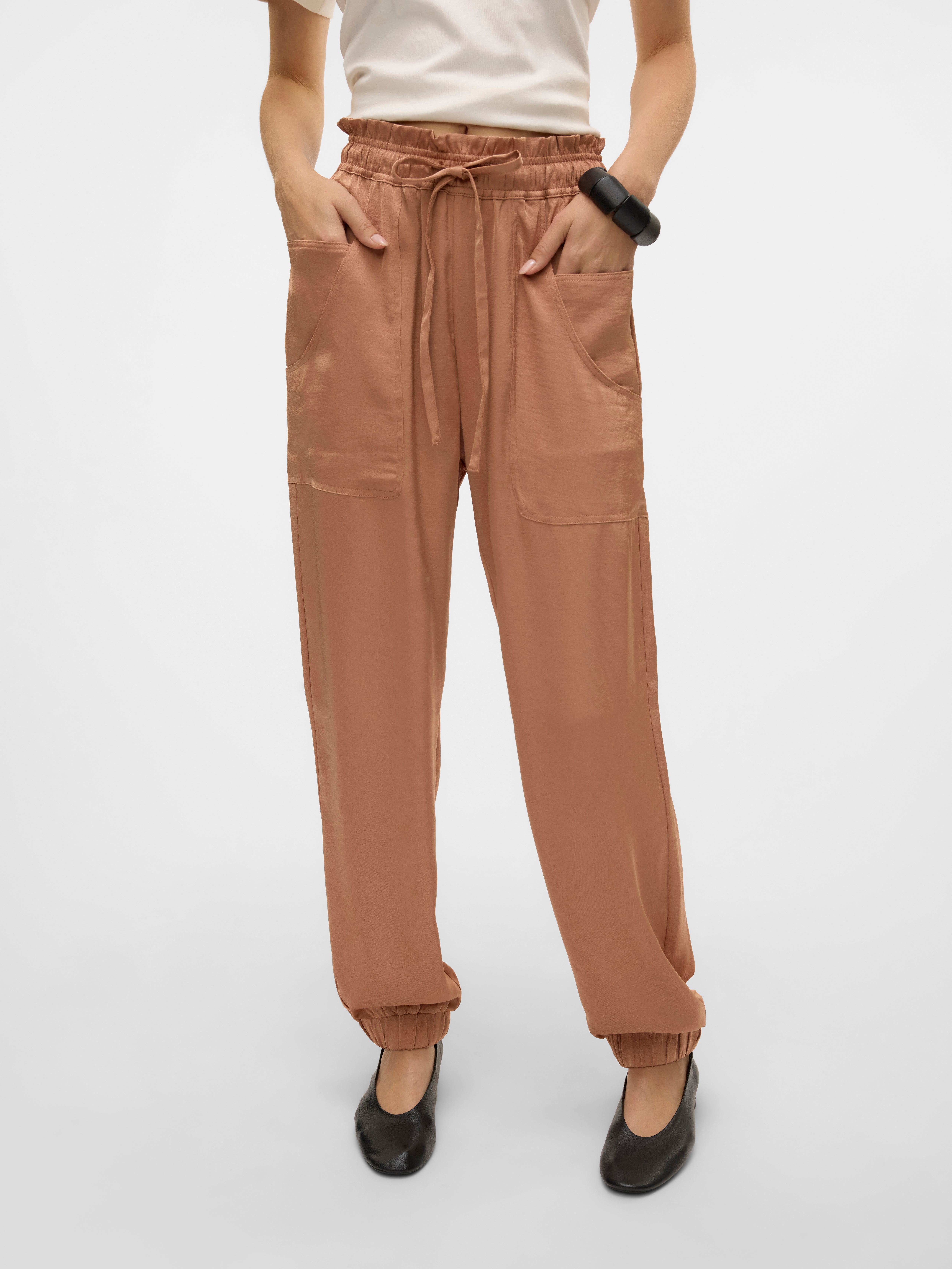 VMMARYS Hohe Taille Hose