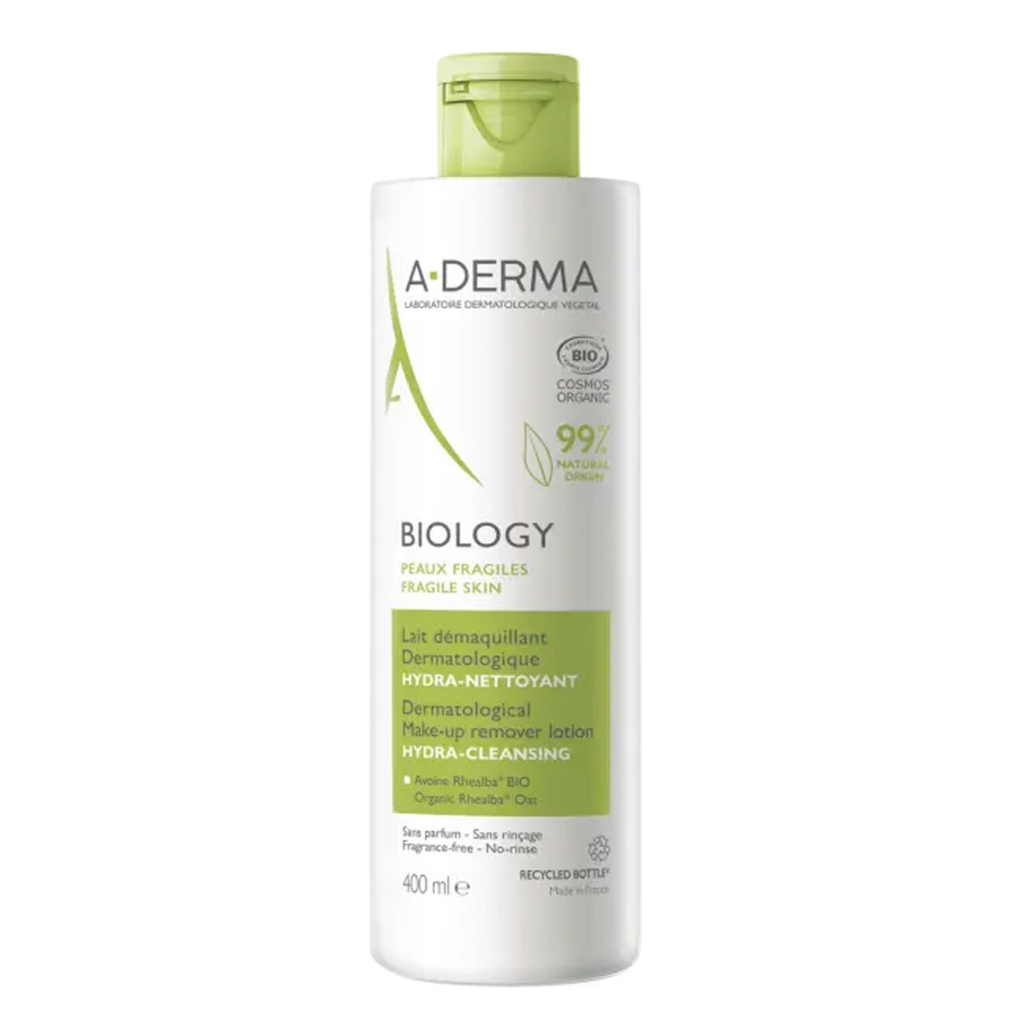 a-derma Biology Lait Démaquillant Dermatologique