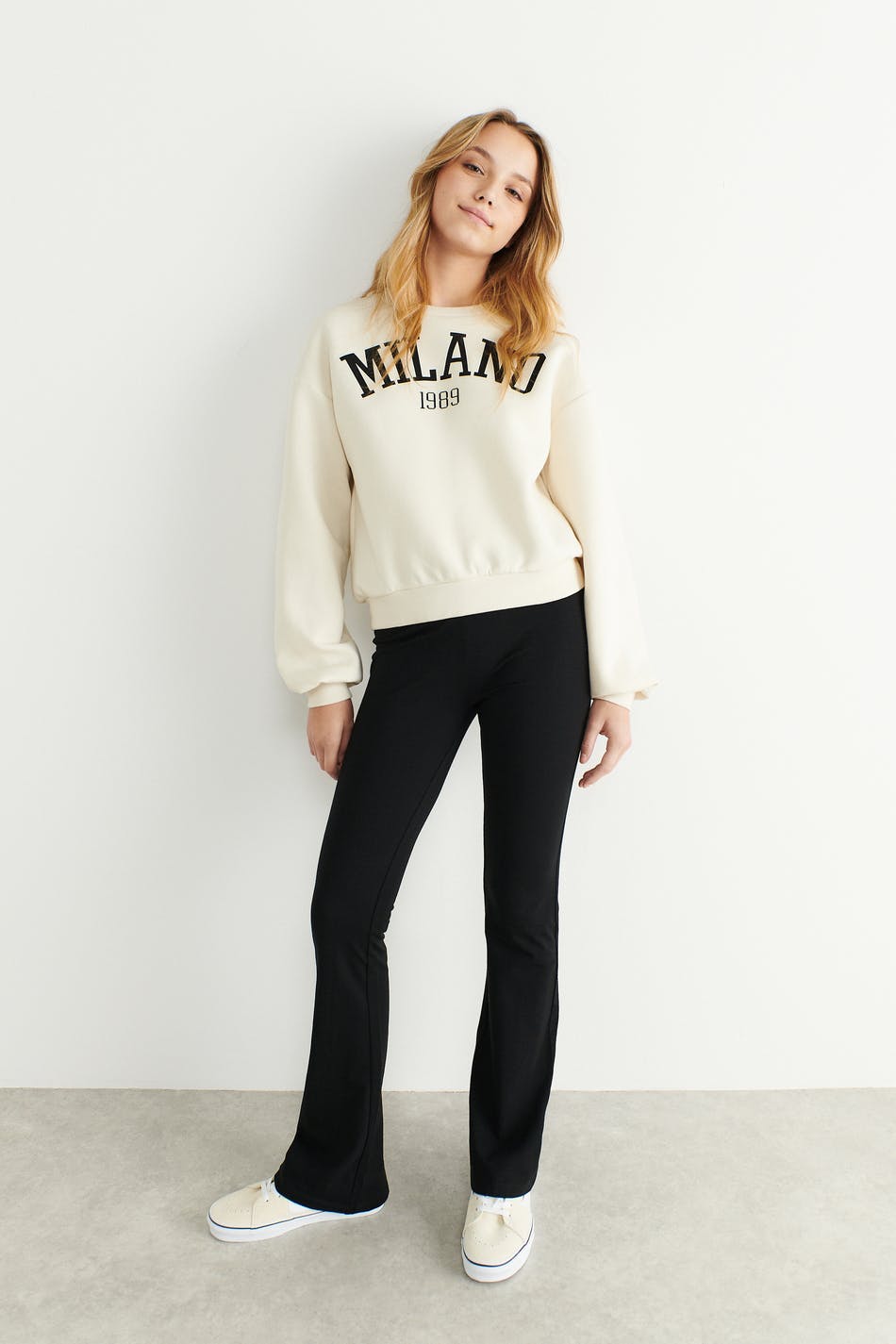 Y low waist bootcut trousers