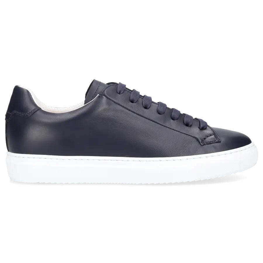 Doucal's - Sneaker low 1796 Kalbsleder - blau