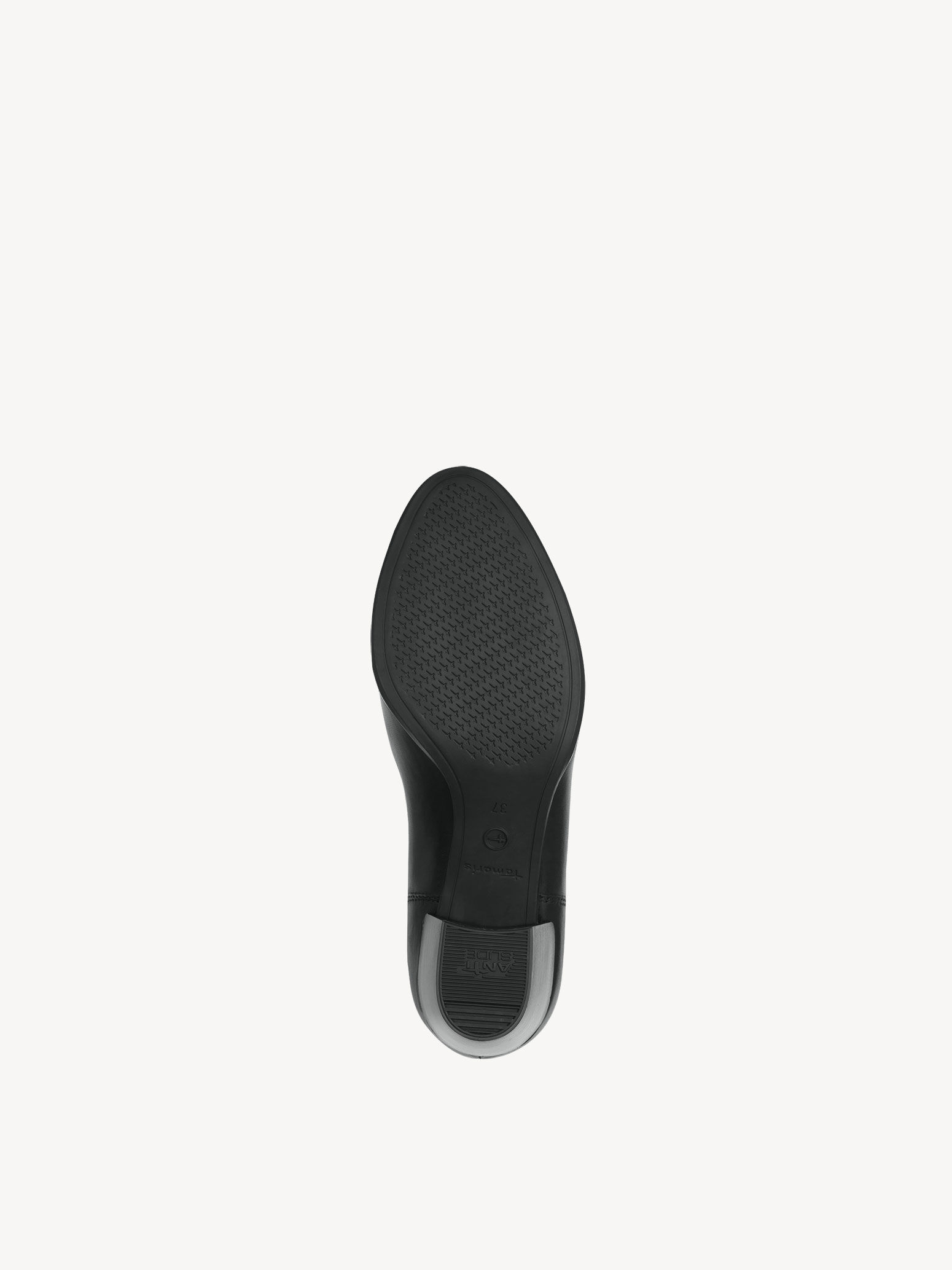 Bottine en cuir - noir