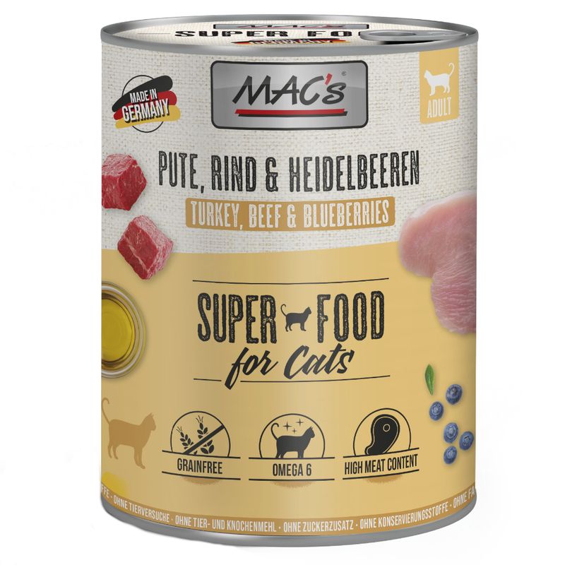 MAC´s Cat Katzenfutter 6 x 800 g zu TOP-Preisen