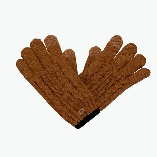 Creamy Gin Brown Gloves