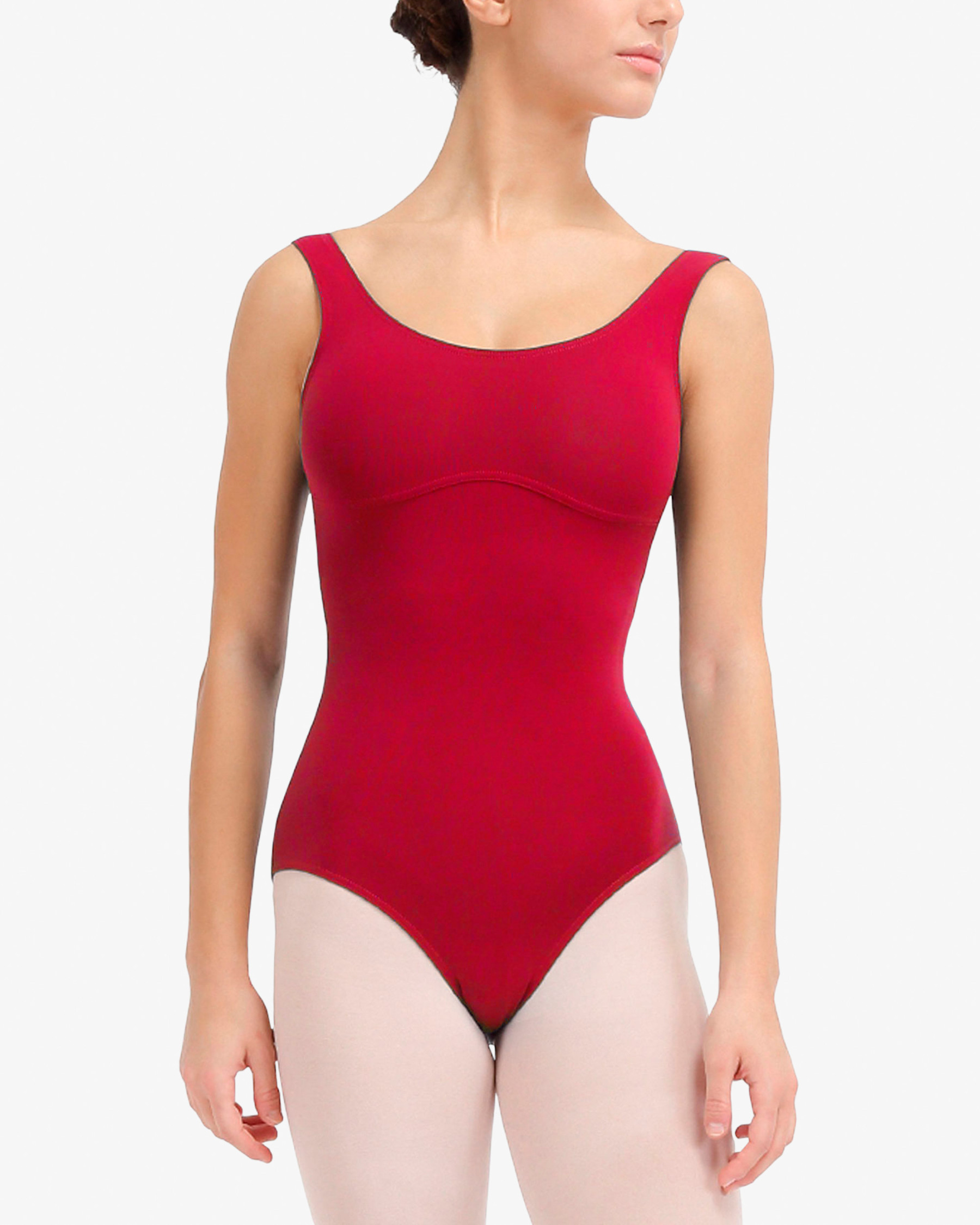 Large straps leotard