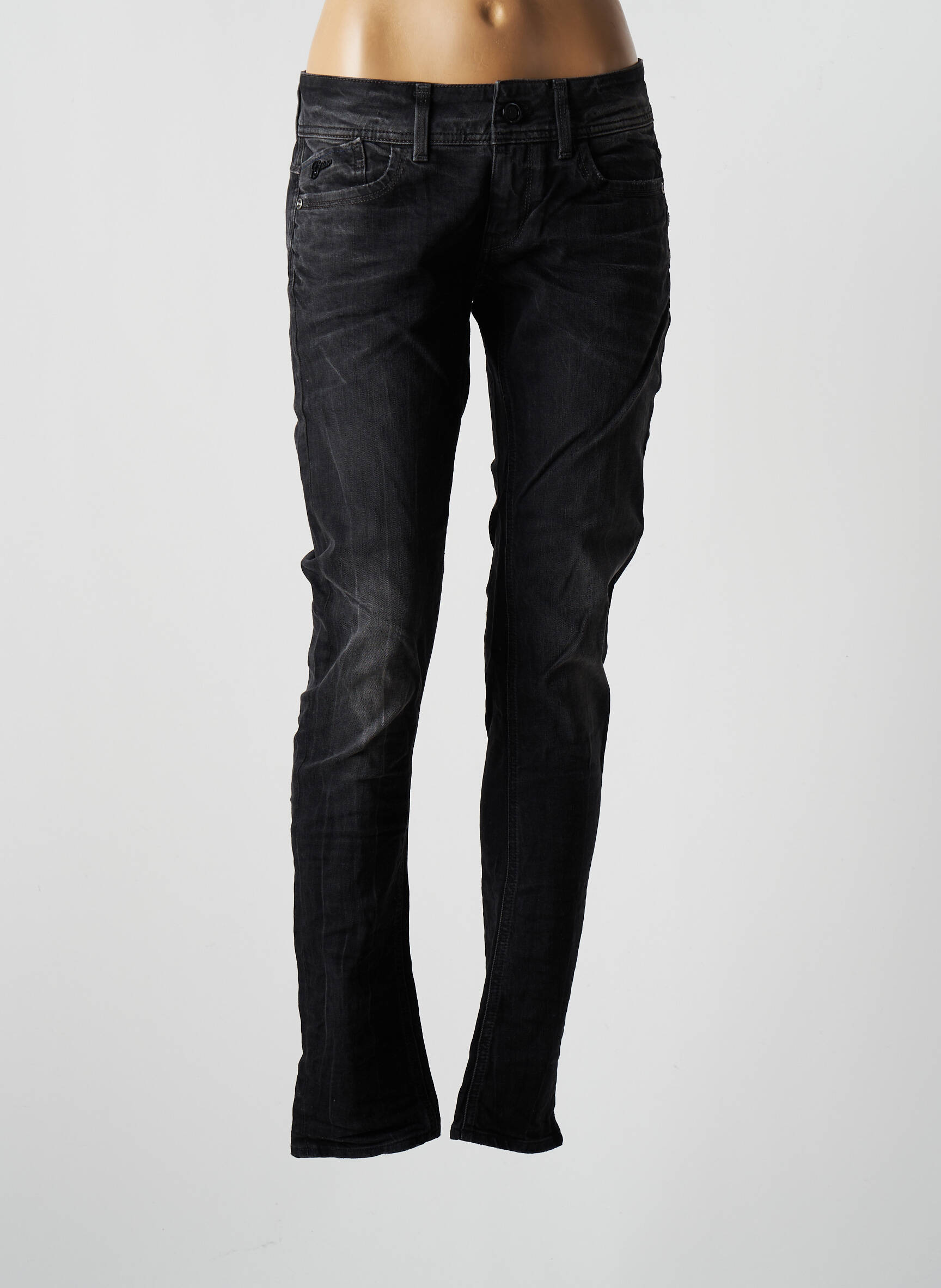G Star Jeans Coupe Slim Femme couleur noir