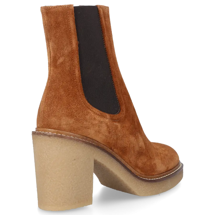 EN AVANT - Chelsea Boots 527-16 Veloursleder - braun