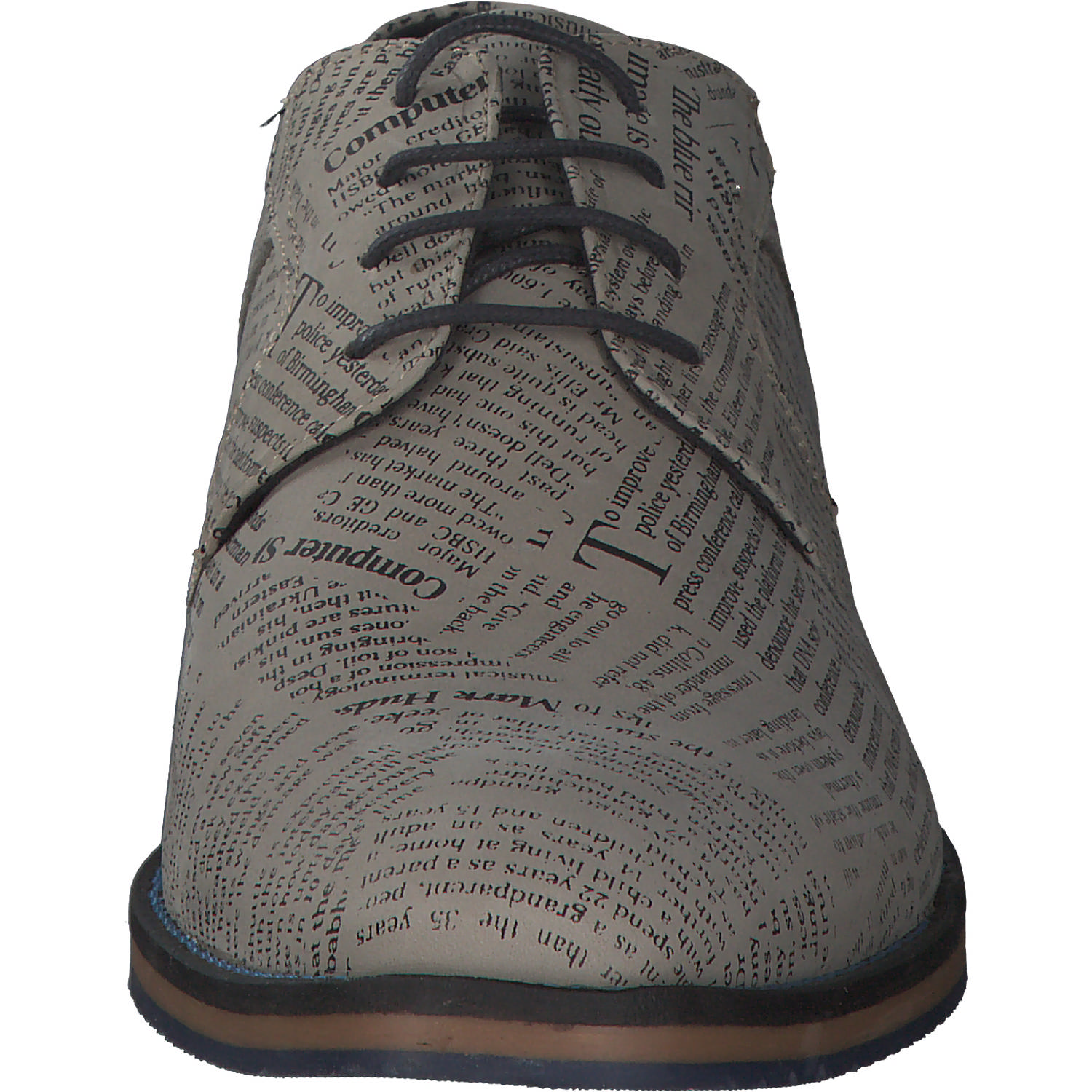 Shoes Unlimited 663 K2 1008A, Klassische Halbschuhe, Herren, grau