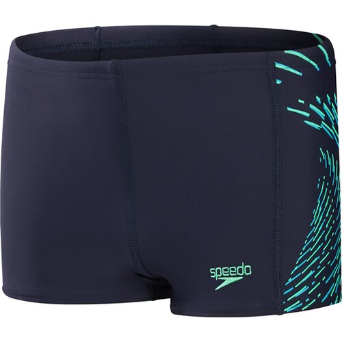KINDER BADEHOSE PLMT PRNT ASHT JM NAVY/GREEN