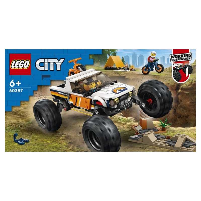60387 Les aventures du 4x4 tout terrain LEGO City