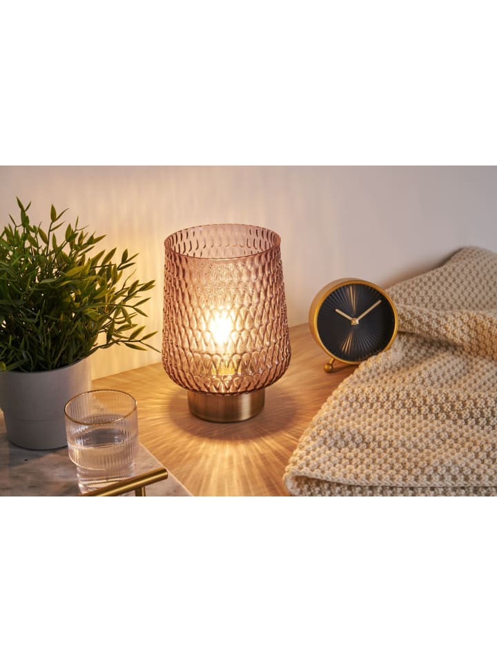 Pauleen Sparkling Glamour mobile Tischleuchte Timer Batterie Grau günstig kaufen onesize