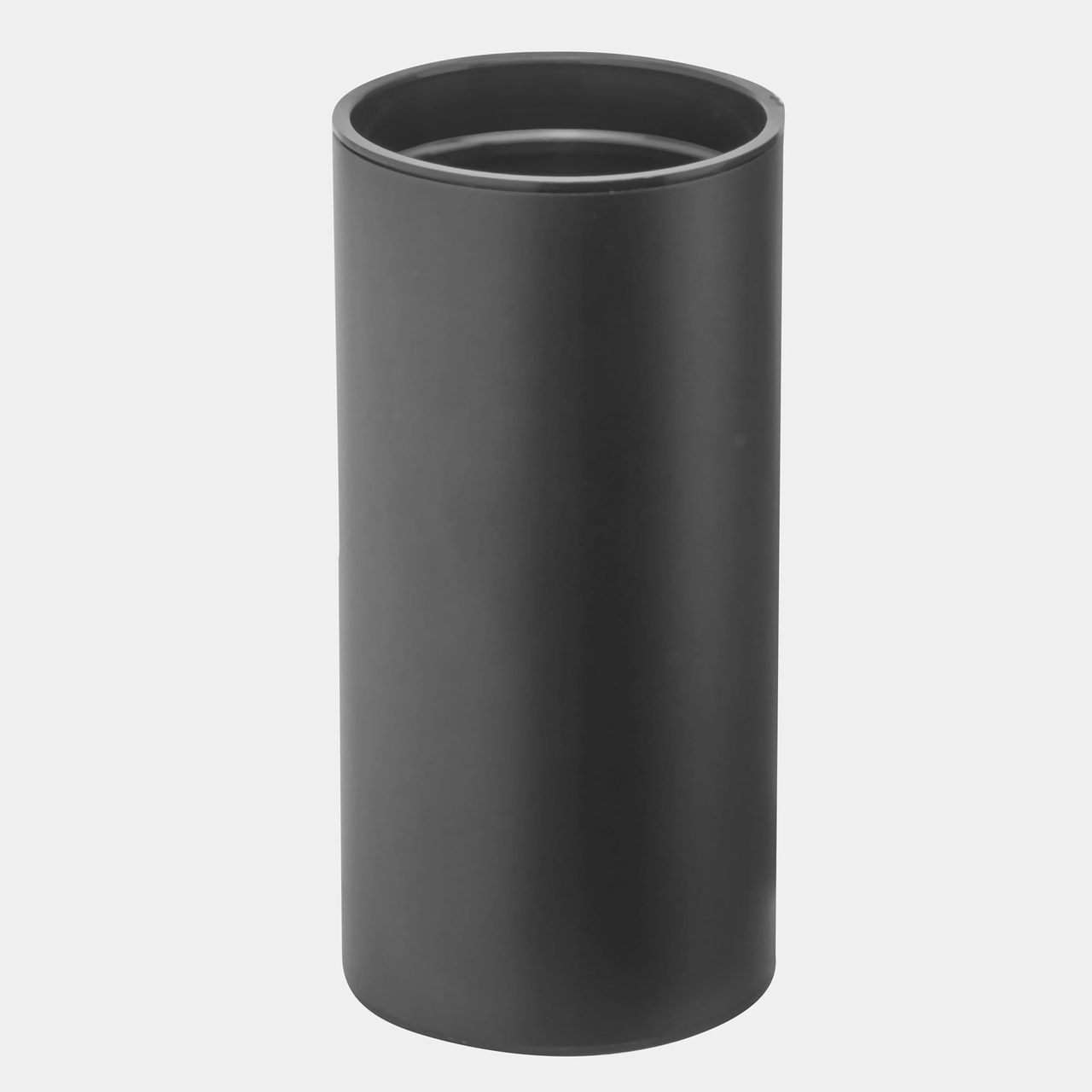 Weles AMARE Luxus Pump Seifenspender Zylinder - Schwarz, 7 x 10,5 x 13 cm, 350ml