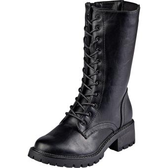 Charmosa Schnürstiefel in schwarz