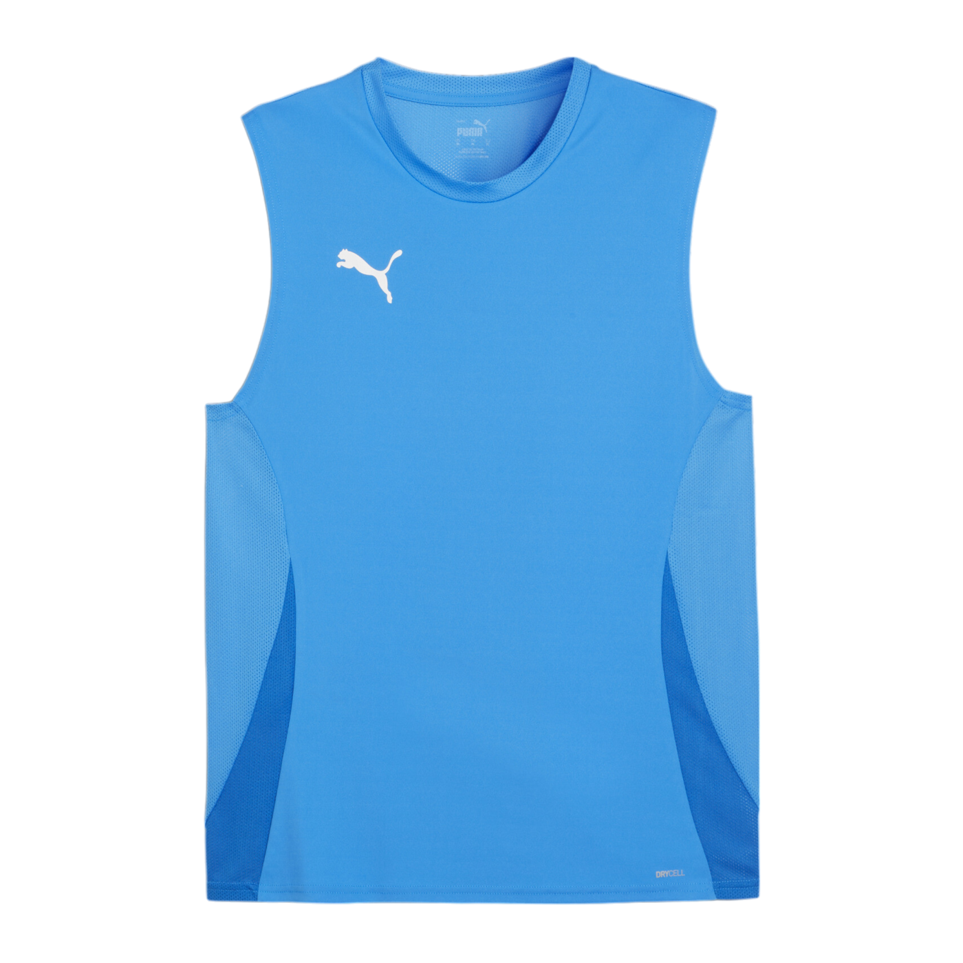 PUMA teamGOAL Tanktop Blau Weiss F02