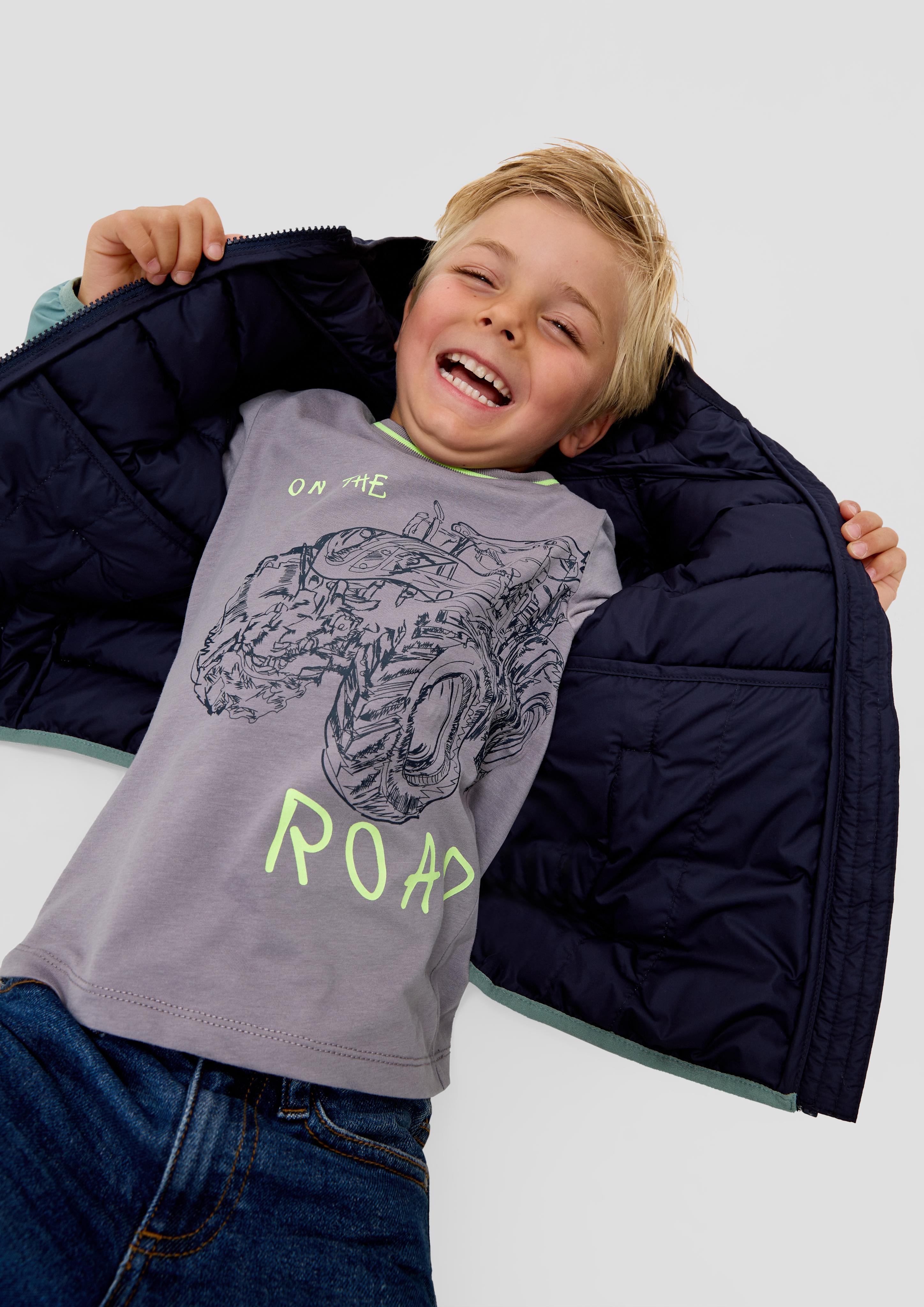Longsleeve mit Frontprint  2140412-9206